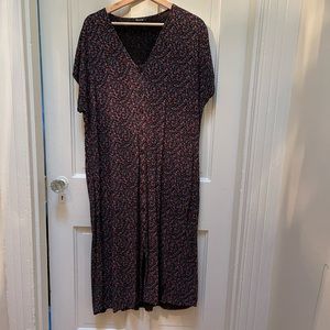 Madewell button front dress